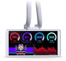 Phanteks Glacier One 360M25 LCD AiO Vanduo Cooling, 6-Inch Ekranas – 360mm, Baltas