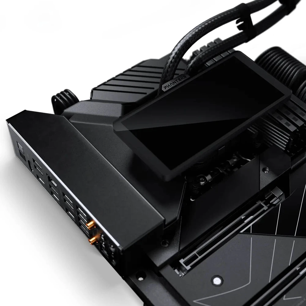 Phanteks Glacier One 360M25 LCD AiO Vanduo Cooling, 6-Inch Ekranas – 360mm, Juodas