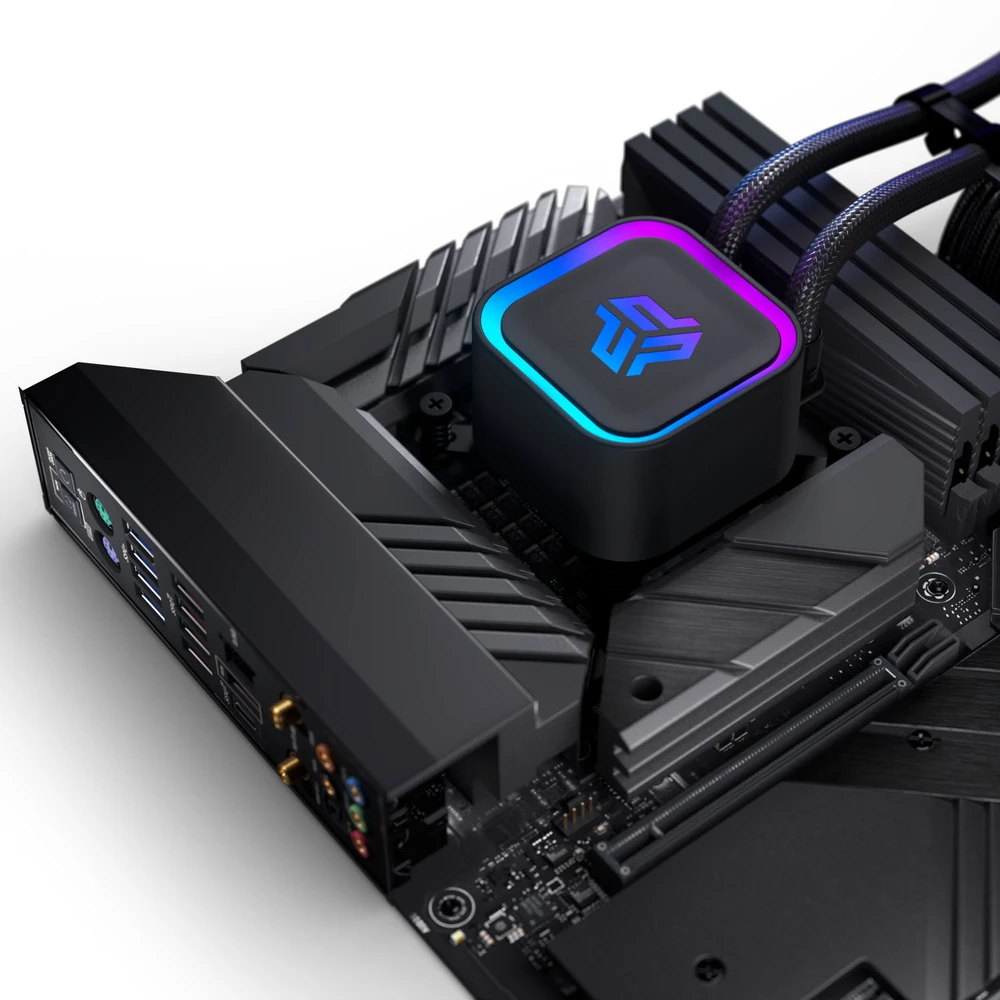 PHANTEKS Glacier One 360S25 SE DRGB AIO Liquid CPU Cooler, Juodas
