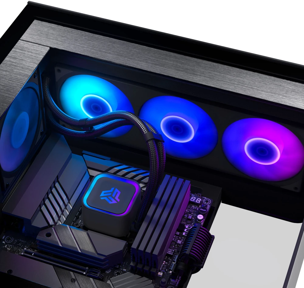 PHANTEKS Glacier One 360S25 SE DRGB AIO Liquid CPU Cooler, Juodas