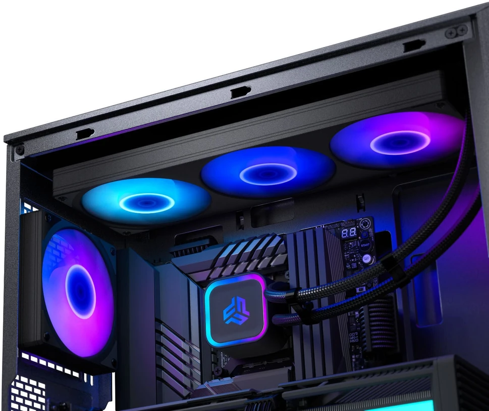 PHANTEKS Glacier One 360S25 SE DRGB AIO Liquid CPU Cooler, Juodas