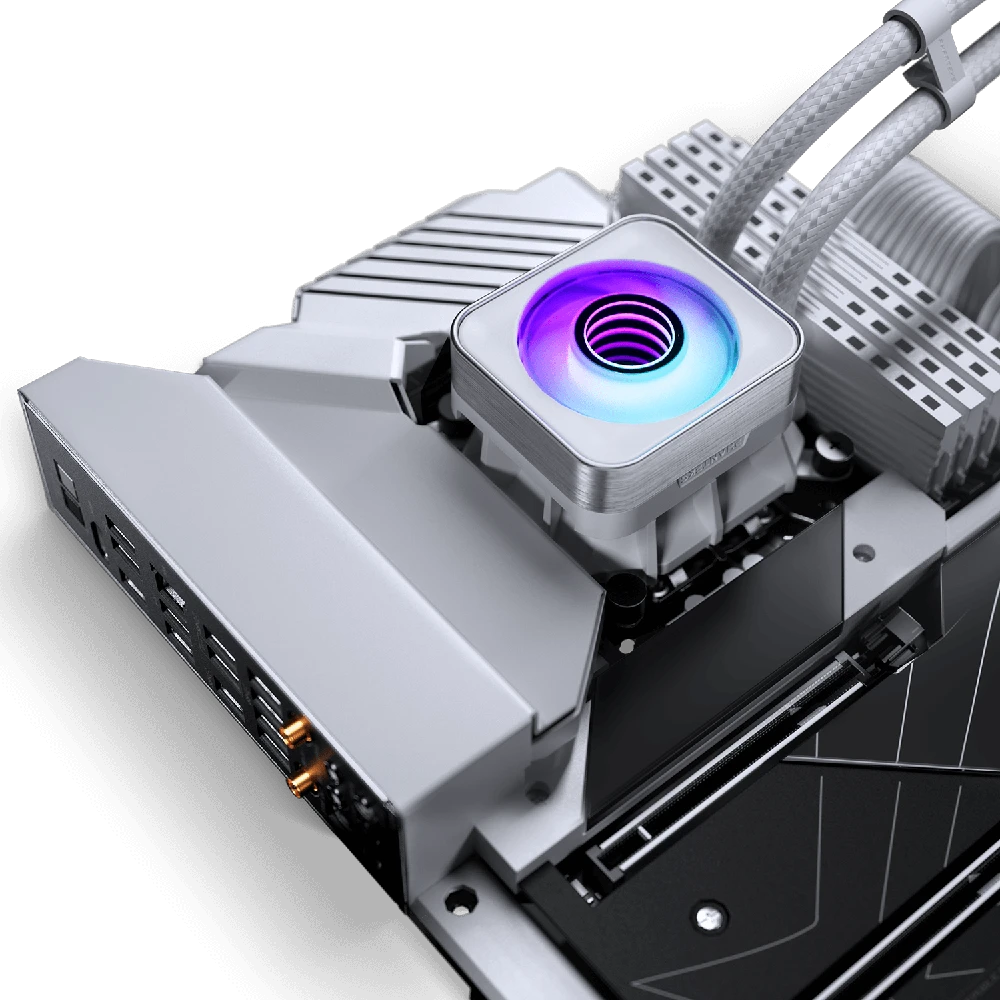 PHANTEKS Glacier One 420D30 X2 DRGB AiO Vanduo Cooling – 420 mm, baltas