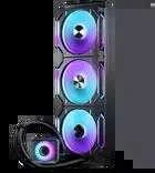 Phanteks 420mm vandens aušinimas su RGB ventiliatoriais