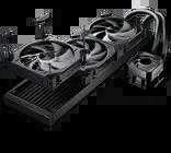 PHANTEKS Glacier One 420D30 X2 DRGB AiO Vanduo aušinimas – 420 mm, Juodas