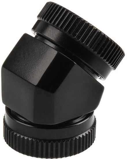 PHANTEKS Hard-Tube Adapteris 2x 12mm 45 degrees – juodas