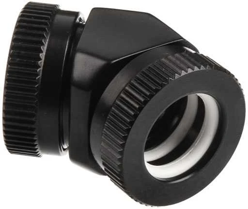 PHANTEKS Hard-Tube Adapteris 2x 12mm 45 degrees – juodas