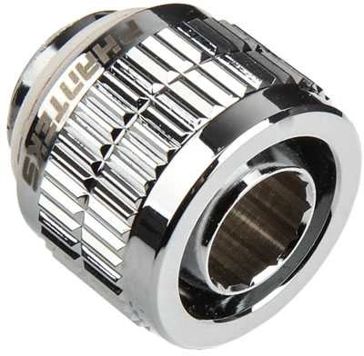 PHANTEKS minkšto vamzdelio jungtis 13/10 mm G1/4" chromuota