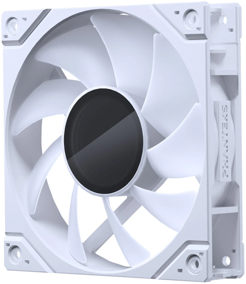 PHANTEKS M25 Gen2 PWM D-RGB korpuso ventiliatorius – 120mm, baltos spalvos