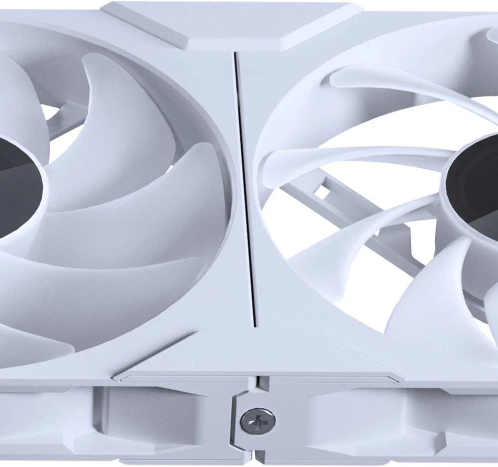 PHANTEKS M25 Gen2 PWM D-RGB korpuso ventiliatorius – 140mm, baltos spalvos