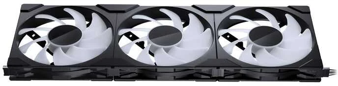 Trys sujungti Phanteks 140mm aušintuvai