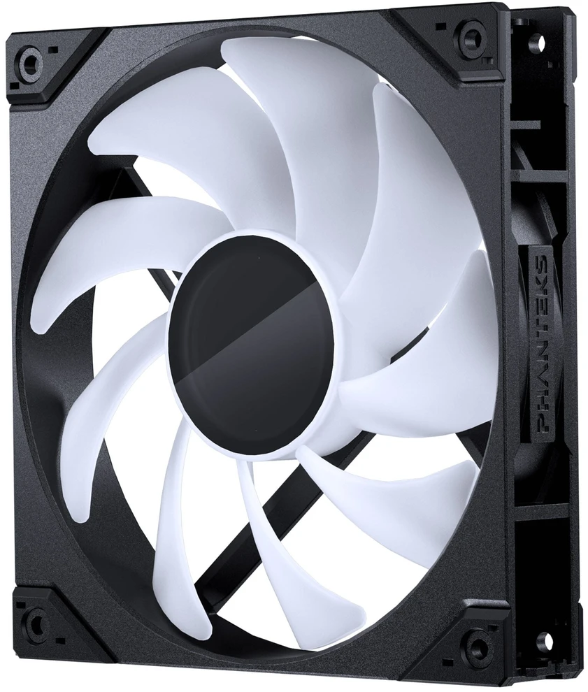 PHANTEKS M25 Gen2 PWM D-RGB korpuso ventiliatorius, 3er-Pack – 140mm, juodos spalvos