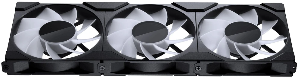 PHANTEKS M25 Gen2 PWM D-RGB korpuso ventiliatorius, 3er-Pack – Reverse Blade, 120mm, juodos spalvos