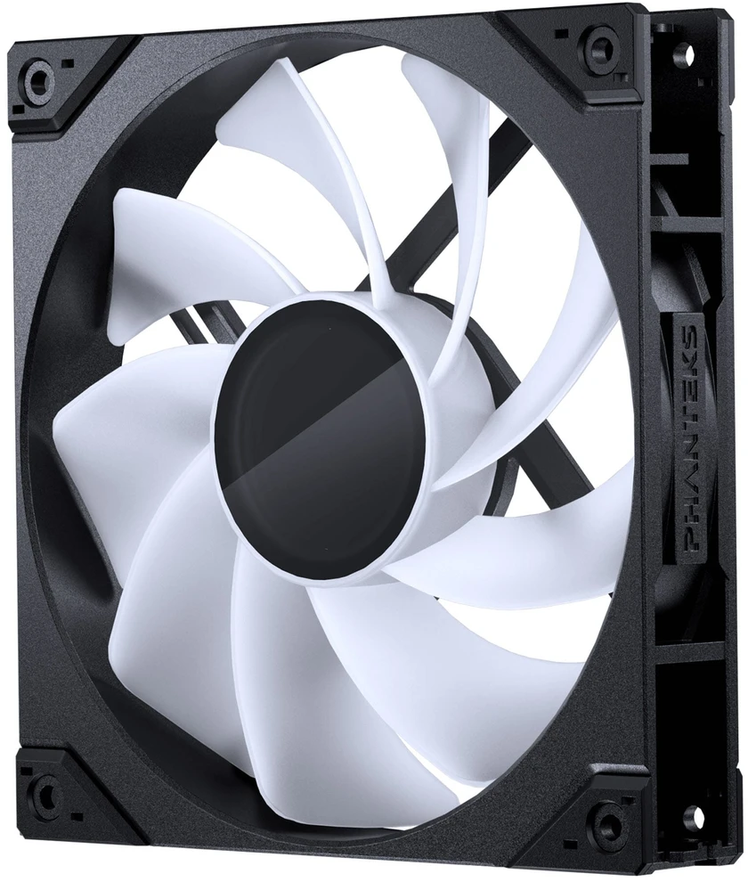 PHANTEKS M25 Gen2 PWM D-RGB korpuso ventiliatorius 3er-Pack – Reverse Blade, 140mm, juodos spalvos