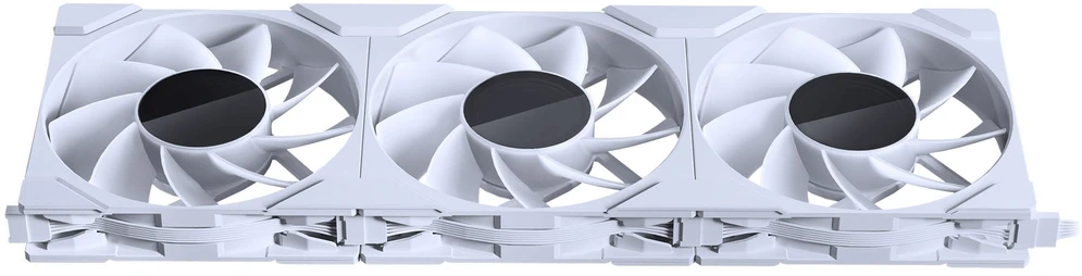 PHANTEKS M25 Gen2 PWM D-RGB korpuso ventiliatorius, 3er-Pack – Reverse Blade, 120mm, baltos spalvos