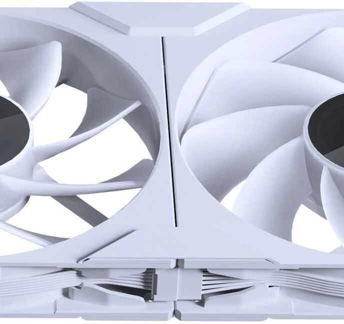 PHANTEKS M25 Gen2 PWM D-RGB korpuso ventiliatorius – Reverse Blade, 140mm, baltos spalvos