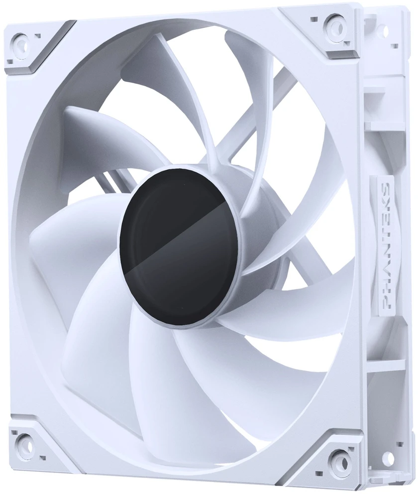 PHANTEKS M25 Gen2 PWM D-RGB korpuso ventiliatorius – Reverse Blade, 140mm, baltos spalvos