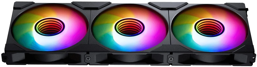 PHANTEKS M25 Gen2 PWM D-RGB korpuso ventiliatorius – Reverse Blade, 120mm, juodos spalvos