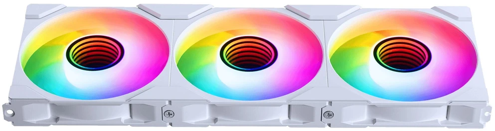 PHANTEKS M25 Gen2 PWM D-RGB korpuso ventiliatorius – Reverse Blade, 120mm, baltos spalvos