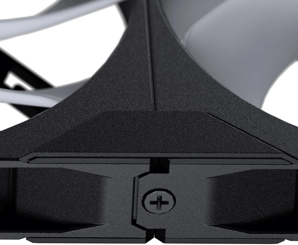 PHANTEKS M25 Gen2 PWM D-RGB korpuso ventiliatorius – Reverse Blade, 120mm, juodos spalvos