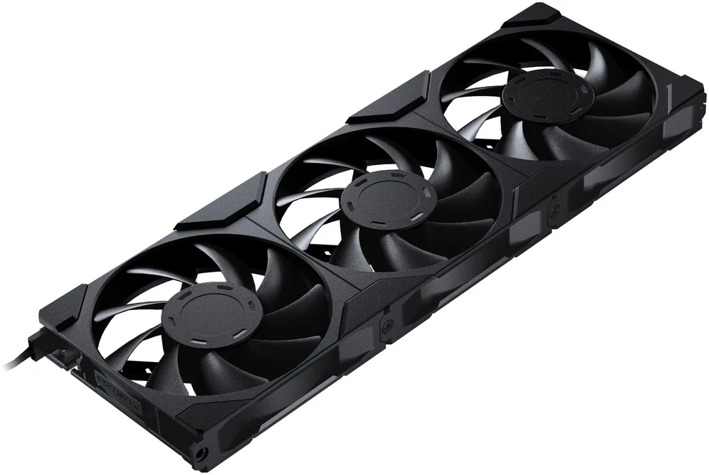 PHANTEKS M25 Gen2 PWM korpuso ventiliatorius – 120mm, juodos spalvos