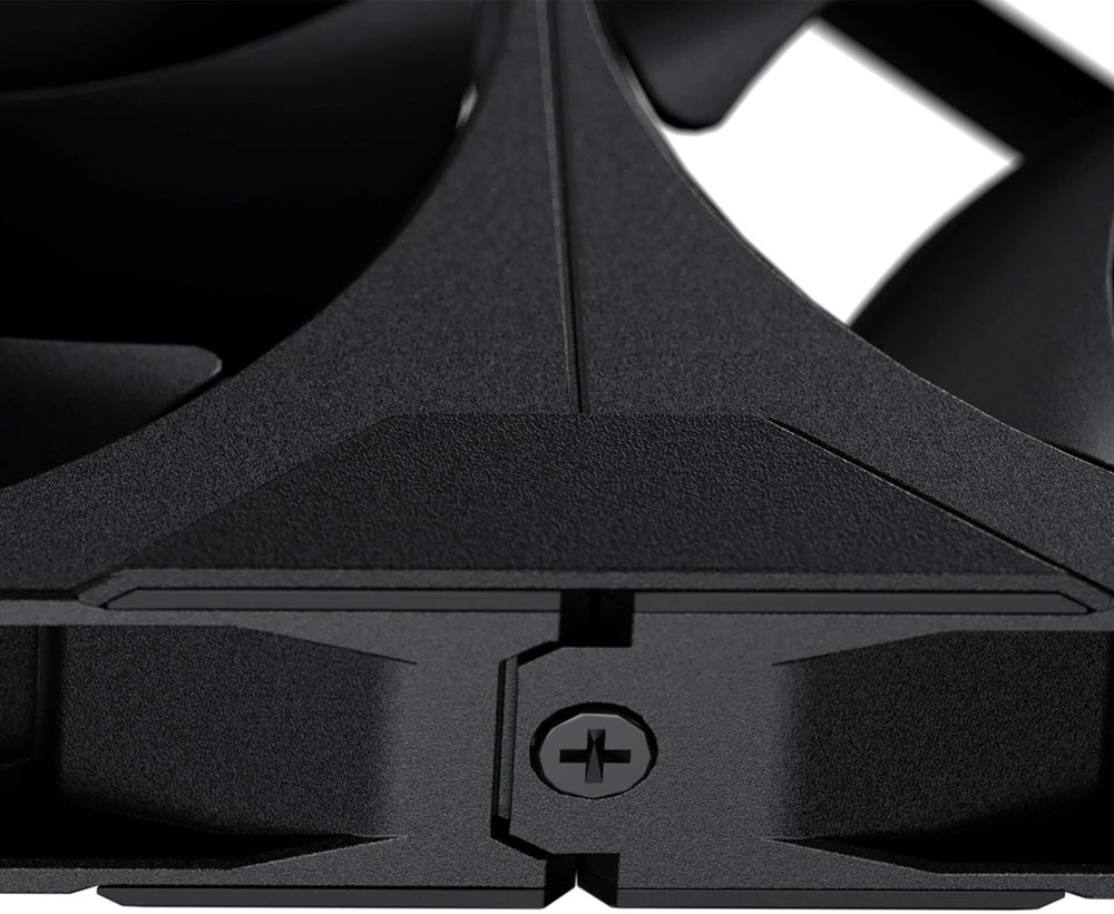 PHANTEKS M25 Gen2 PWM korpuso ventiliatorius – 120mm, juodos spalvos