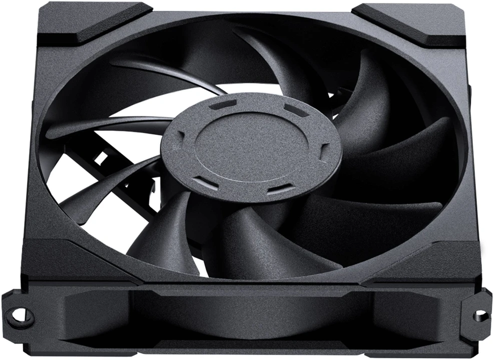 PHANTEKS M25 Gen2 PWM korpuso ventiliatorius – 120mm, juodos spalvos