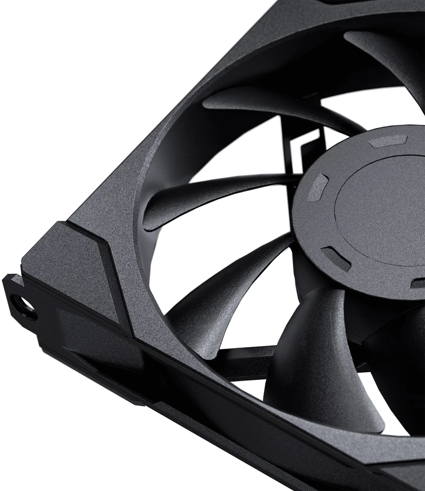 PHANTEKS M25 Gen2 PWM korpuso ventiliatorius – 120mm, juodos spalvos