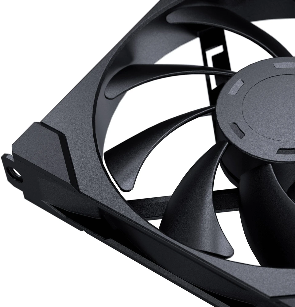 PHANTEKS M25 Gen2 PWM korpuso ventiliatorius – 140mm, juodos spalvos