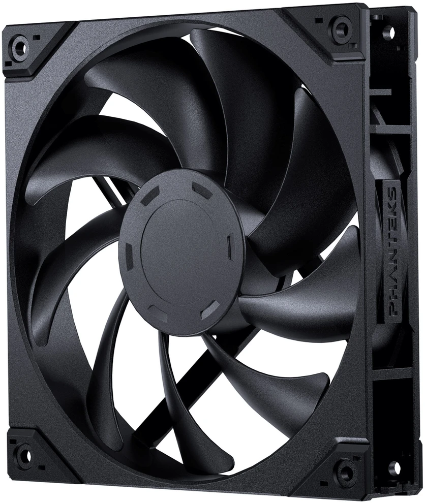 PHANTEKS M25 Gen2 PWM korpuso ventiliatorius, 3er-Pack – 140mm, juodos spalvos