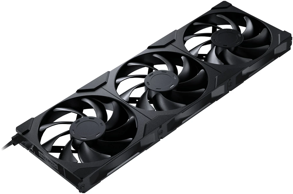 PHANTEKS M25 Gen2 PWM korpuso ventiliatorius, 3er-Pack – 140mm, juodos spalvos