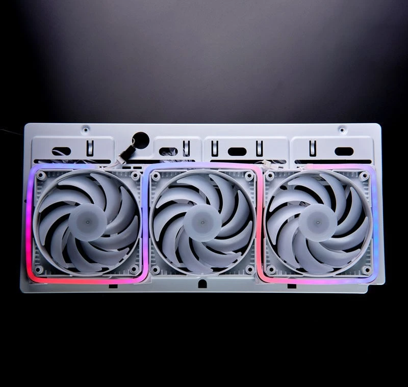 PHANTEKS Neon D-RGB LED juostelė – kombinuotas rinkinys, 40 cm (dvi dalys) – baltas