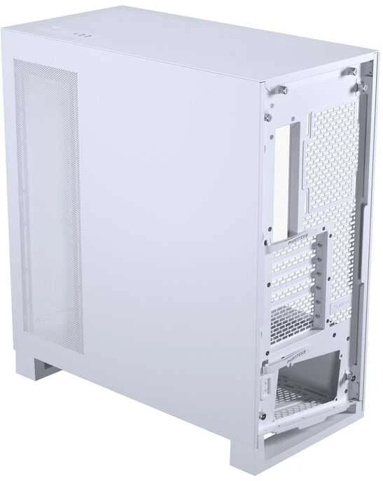 PHANTEKS NV-Serie NV5 MK2 ATX-Gehäuse, Tempered Glass, DRGB - Matte Baltas + 3er Pack M25 Gen2 PWM D-RGB Lüfter Reverse Blade + 1x Normal Fan - 120mm