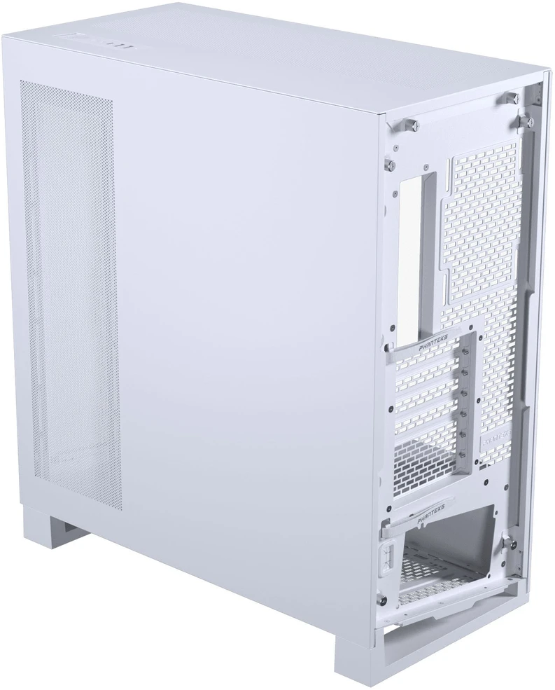PHANTEKS NV Series NV5 MK2 ATX Case, Tempered Glass, DRGB - Matte Baltas + 3 Pack M25 Gen2 PWM D-RGB Fans Reverse Blade + 1x Standard Fan - 120mm