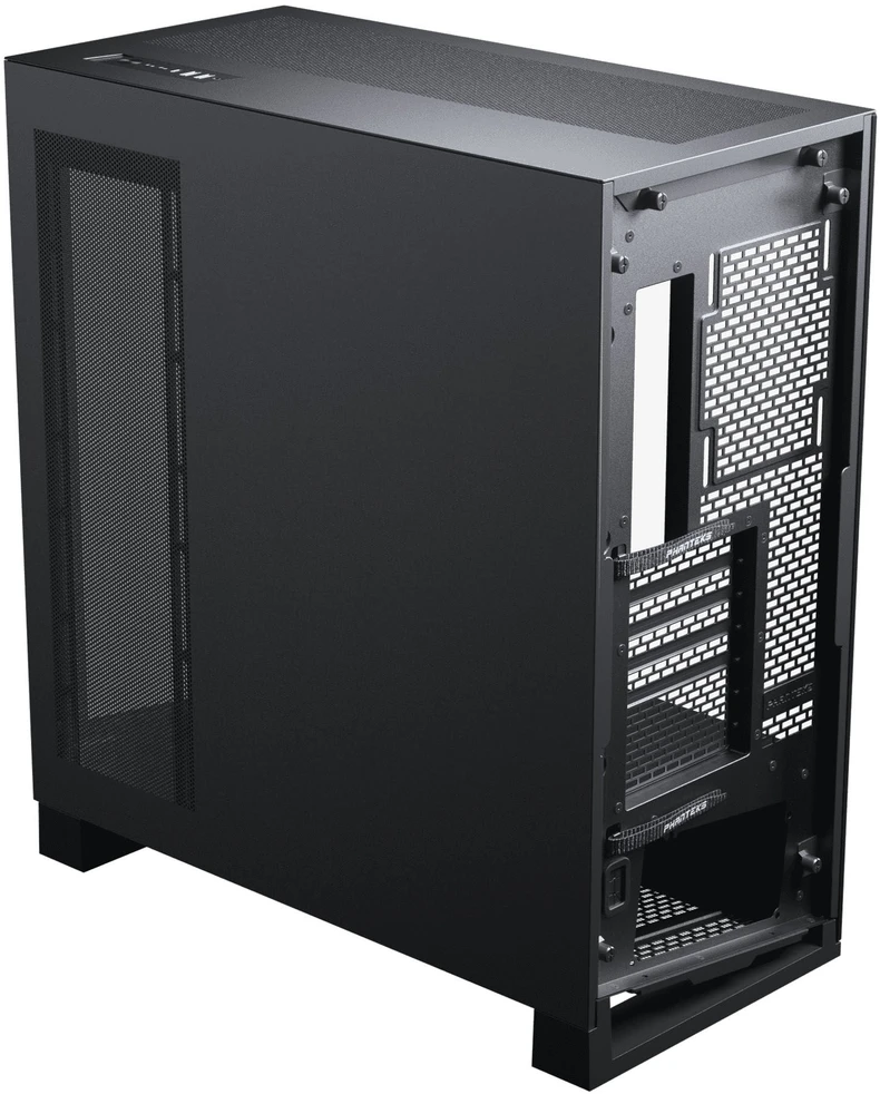 PHANTEKS NV Series NV5 MK2 ATX Case, Tempered Glass, DRGB - Satin Juodas + 3 Pack M25 Gen2 PWM D-RGB Fans Reverse Blade + 1x Normal Fan - 120mm