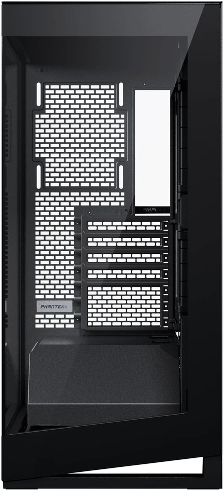PHANTEKS NV Series NV5 MK2 ATX Case, Tempered Glass, DRGB - Satin Juodas + 3 Pack M25 Gen2 PWM D-RGB Fans Reverse Blade + 1x Normal Fan - 120mm