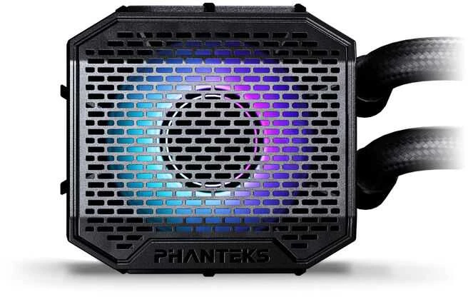 PHANTEKS NV-Serie NV5 MK2 ATX-Gehäuse, Tempered Glass, DRGB - Satin Juodas + Glacier One 360M25 Gen2 DRGB AiO Wasserkühlung - 360mm