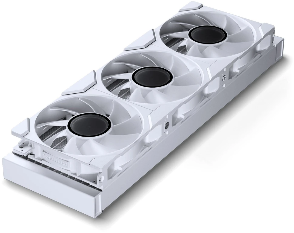 PHANTEKS NV-Serie NV5 MK2 ATX-Gehäuse, Tempered Glass, DRGB - Matte Baltas + Glacier One 360M25 Gen2 DRGB AiO Wasserkühlung - 360mm
