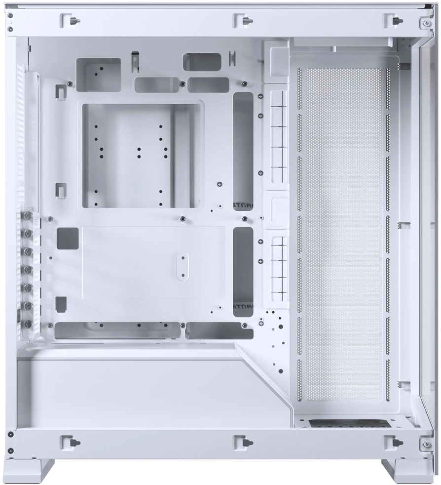 PHANTEKS NV Series NV5 MK2 ATX Case, Tempered Glass, DRGB - Matte Baltas + 3 Pack M25 Gen2 PWM D-RGB Fans Reverse Blade + 1x Standard Fan - 120mm
