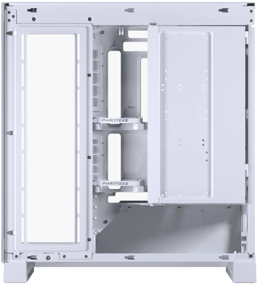PHANTEKS NV-Serie NV5 MK2 ATX-Gehäuse, Tempered Glass, DRGB - Matte Baltas + Glacier One 360M25 Gen2 DRGB AiO Wasserkühlung - 360mm