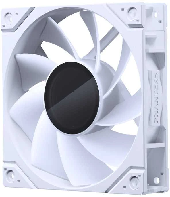 PHANTEKS NV-Serie NV5 MK2 ATX-Gehäuse, Tempered Glass, DRGB - Matte Baltas + 3er Pack M25 Gen2 PWM D-RGB Lüfter Reverse Blade + 1x Normal Fan - 120mm