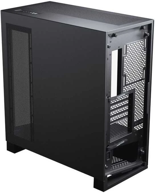 PHANTEKS NV-Serie NV5 MK2 ATX-Gehäuse, Tempered Glass, DRGB - Satin Juodas + 3er Pack M25 Gen2 PWM D-RGB Lüfter Reverse Blade + 1x Normal Fan - 120mm