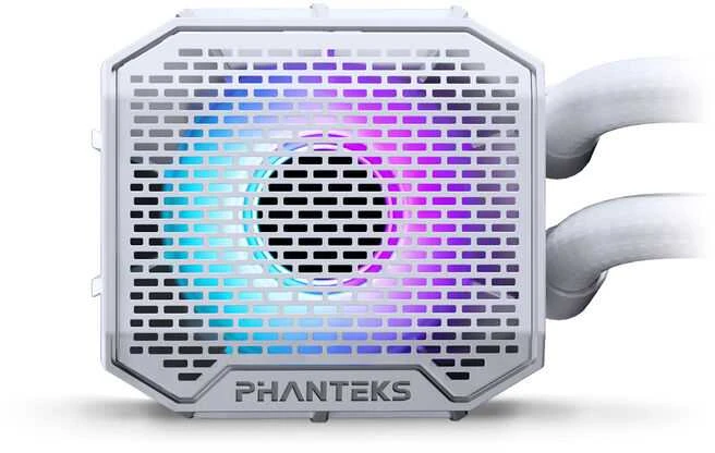PHANTEKS NV-Serie NV5 MK2 ATX-Gehäuse, Tempered Glass, DRGB - Matte Baltas + Glacier One 360M25 Gen2 DRGB AiO Wasserkühlung - 360mm