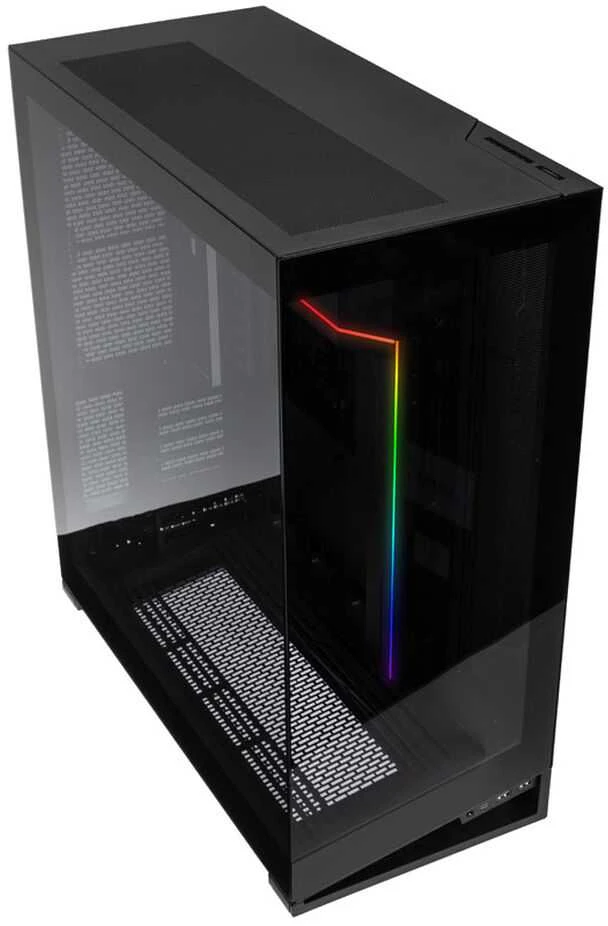 PHANTEKS NV Series NV7 E-ATX-Gehäuse, Tempered Glass, ARGB - juodas & M25 Gen2 PWM D-RGB Lüfter 3er-Pack - Reverse Blade, 140mm + DRGB Kit