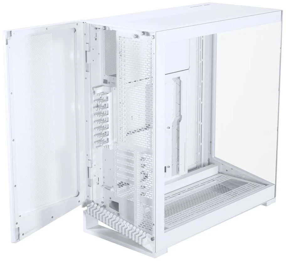 PHANTEKS NV Series NV9 E-ATX-Gehäuse, Tempered Glass, ARGB - mattweiß + M25 Gen2 PWM D-RGB Lüfter 3er-Pack - Reverse Blade, 140mm, baltas + DRGB Kit