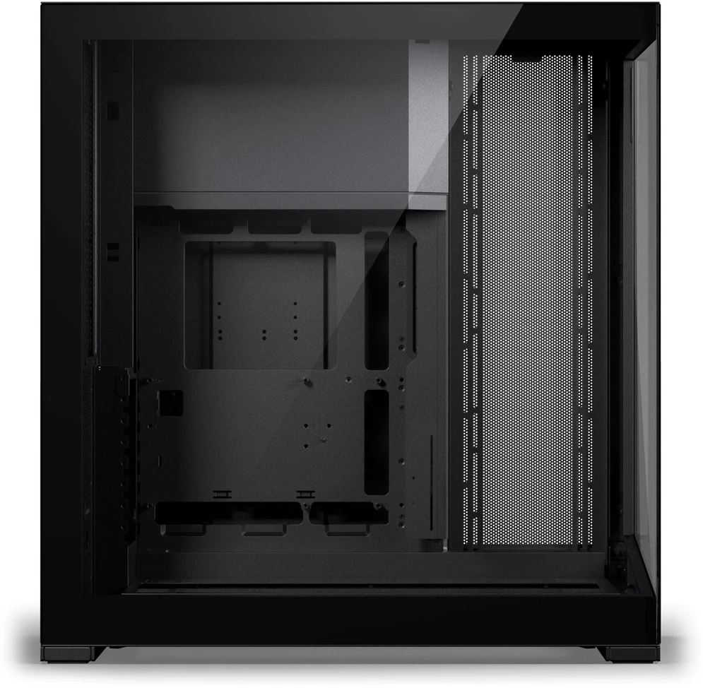 PHANTEKS NV-Series NV9 MK2 PC case, EATX, DRGB, Tempered Glass - juodas + M25 Gen2 PWM D-RGB fan 3-pack - Reverse Blade, 140mm, juodas + DRG
