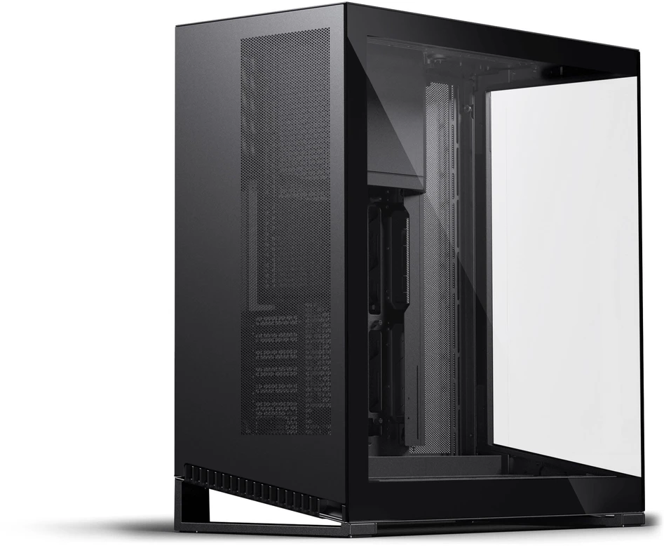 PHANTEKS NV-Series NV9 MK2 PC case, EATX, DRGB, Tempered Glass - juodas + M25 Gen2 PWM D-RGB fan 3-pack - Reverse Blade, 140mm, juodas + DRG