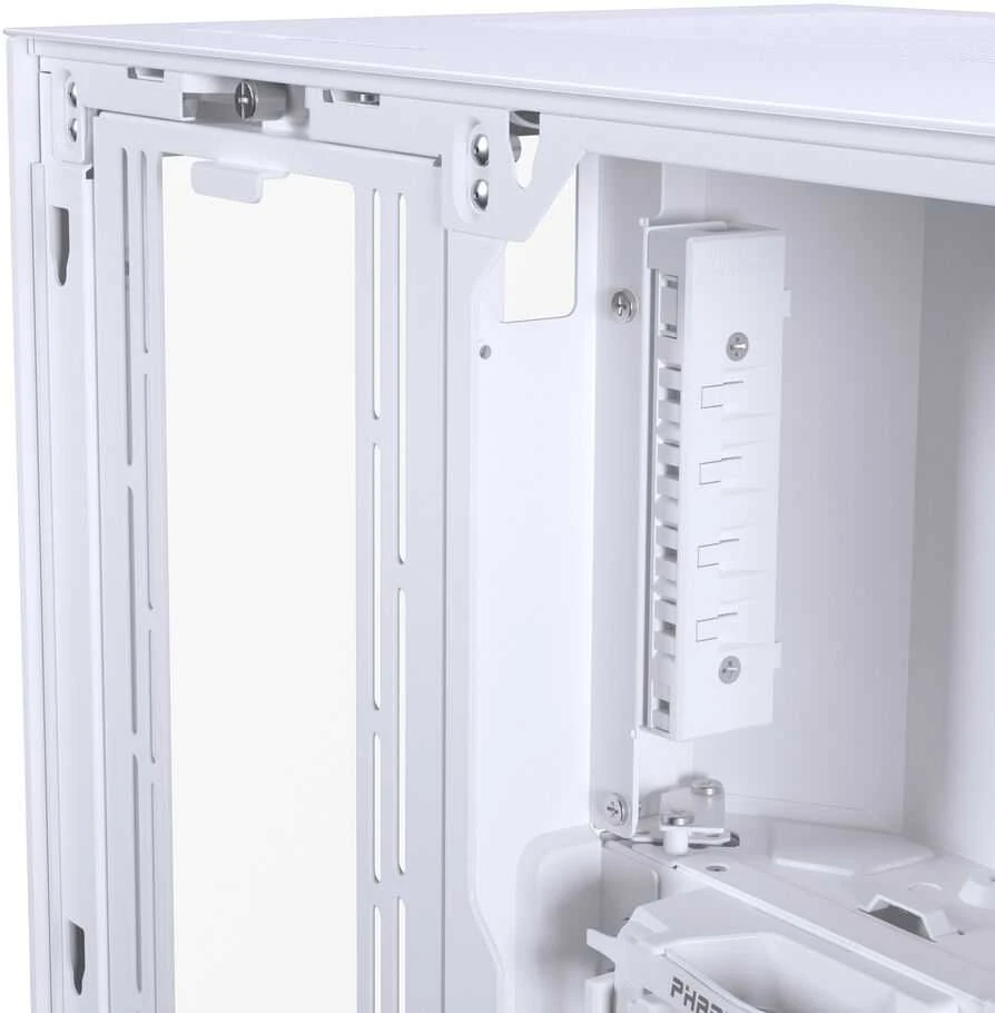 PHANTEKS NV-Series NV9 MK2 PC-Gehäuse, EATX, DRGB, Tempered Glass - baltas + M25 Gen2 PWM D-RGB Lüfter 3er-Pack - Reverse Blade, 140mm, baltas + DRGB Kit