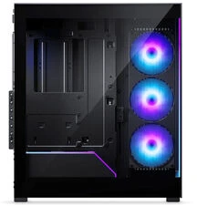 Phanteks NV5X PC Case, Mid-Tower, E-ATX, Tempered Glass, ARGB – Juodas
