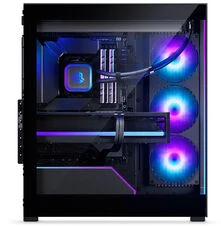Phanteks NV5X PC Case, Mid-Tower, E-ATX, Tempered Glass, ARGB – Juodas