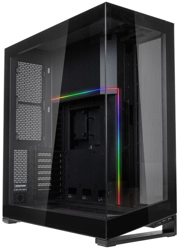 Phanteks NV7 E-ATX case, Tempered Glass, ARGB + D30 PWM Regular Airflow D-RGB Fans, 3-pack - 120mm, juodas